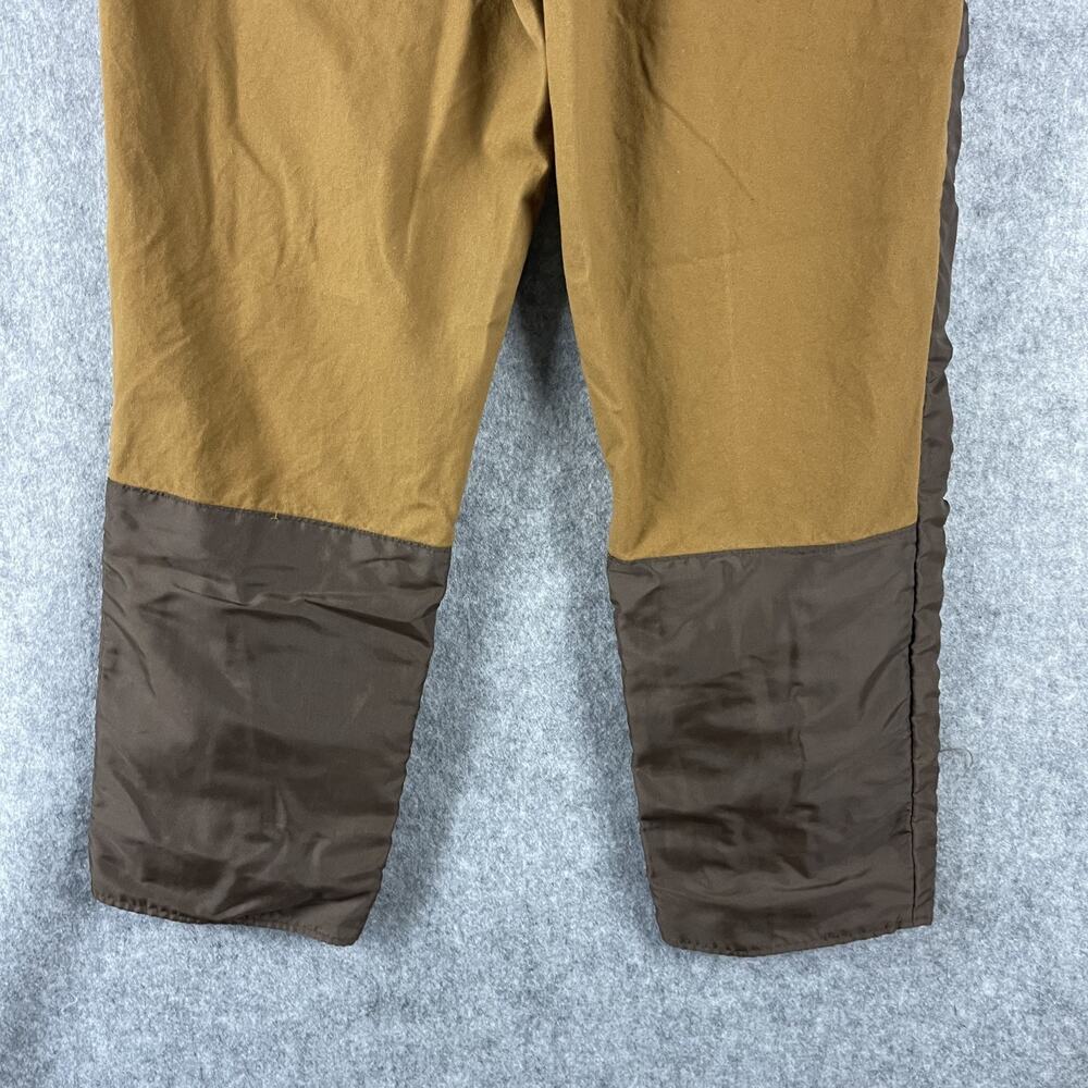 Cabelas Hunting Pants Mens 36x30 Brown Brush Guard Outdoor Workwear Field - Picture 9 of 16